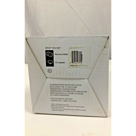 Sharper Image Recovery Roller Rechargeable Vibrating Massager - Picture 5 of 6